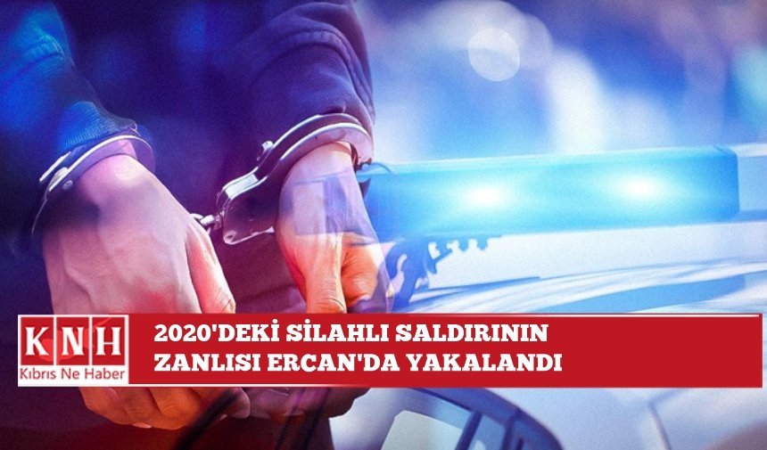 Boğazköy'de eve tabancayla ateş açılması olayıyla ilgili bir kişi Ercan Havaalanında tutuklandı