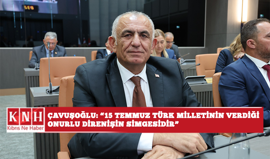 Çavuşoğlu: "15 Temmuz Türk milletinin verdiği onurlu direnişin simgesidir"