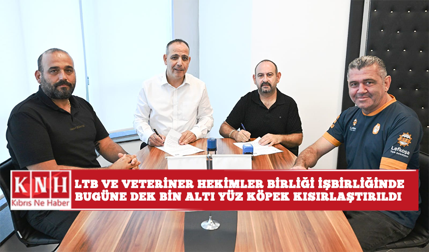 LTB ve Veteriner Hekimler Birliği işbirliğinde bugüne dek bin 600 köpek kısırlaştırıldı