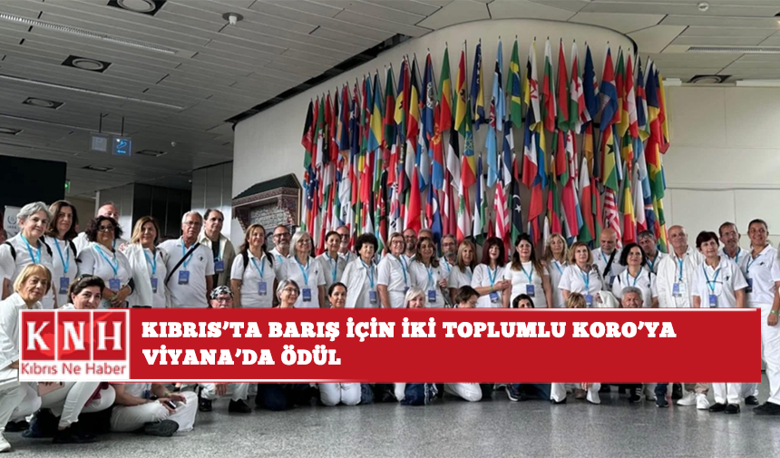 Kıbrıs'ta Barış İçin İki Toplumlu Koro’ya Viyana’da ödül