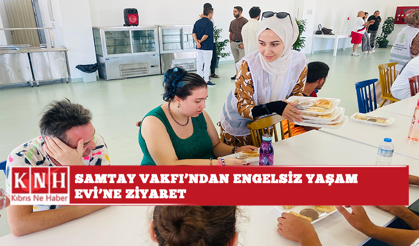Samtay Vakfı’ndan Engelsiz Yaşam Evi’ne ziyaret