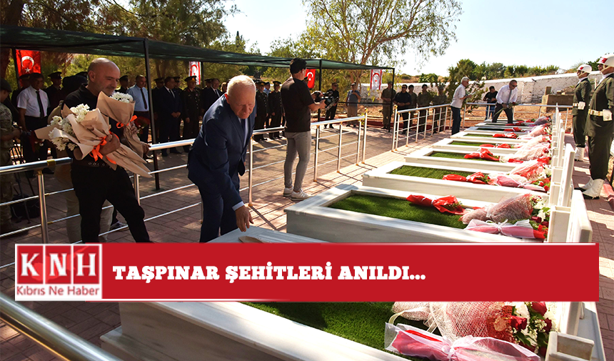 Taşpınar Şehitleri anıldı… Tatar: “İki devletli siyaset en doğru siyasettir”