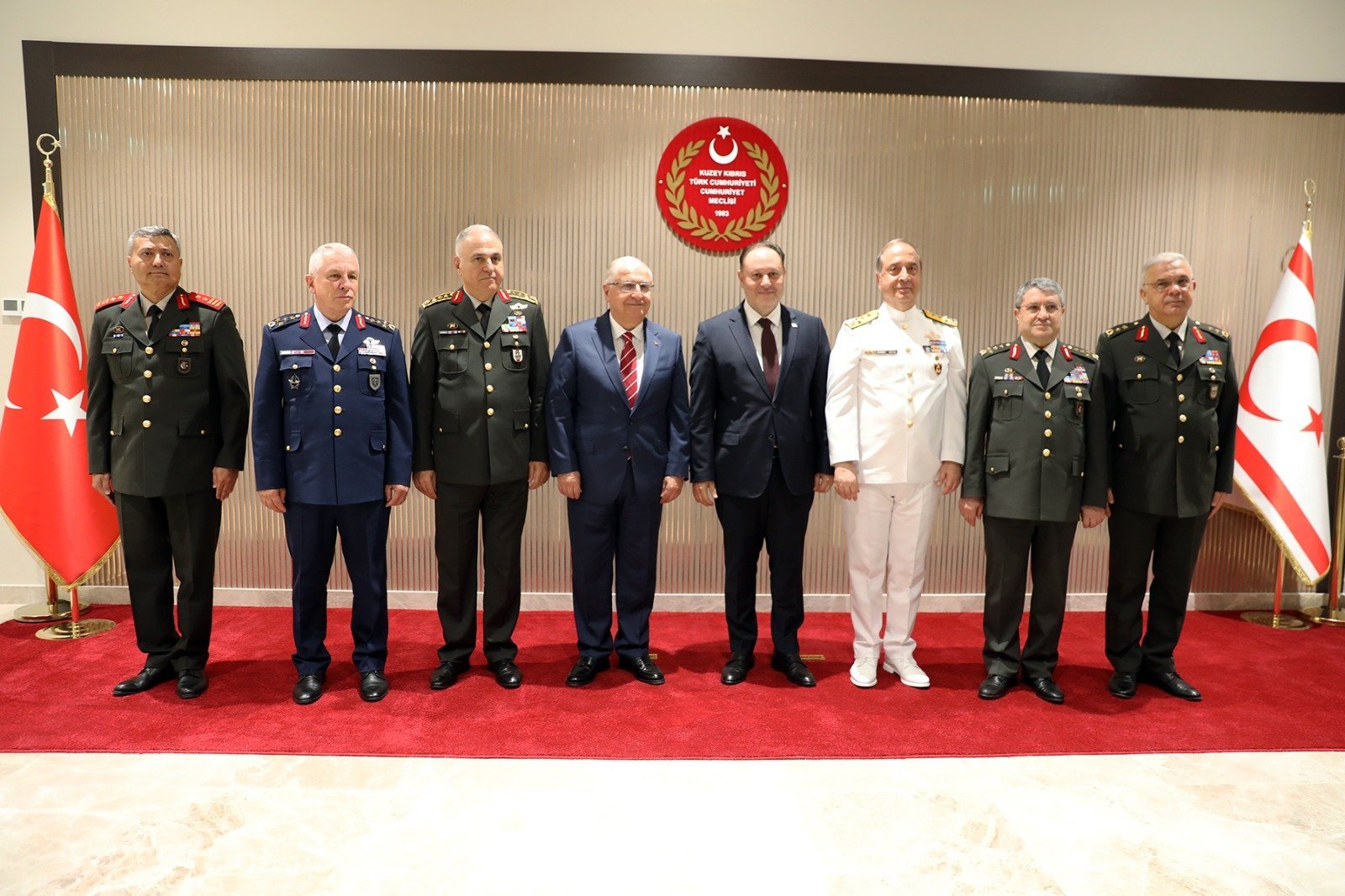 Öztürkler, Güler ve TSK komuta kademesini kabul etti