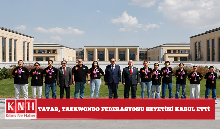 Tatar, Taekwondo Federasyonu heyetini kabul etti