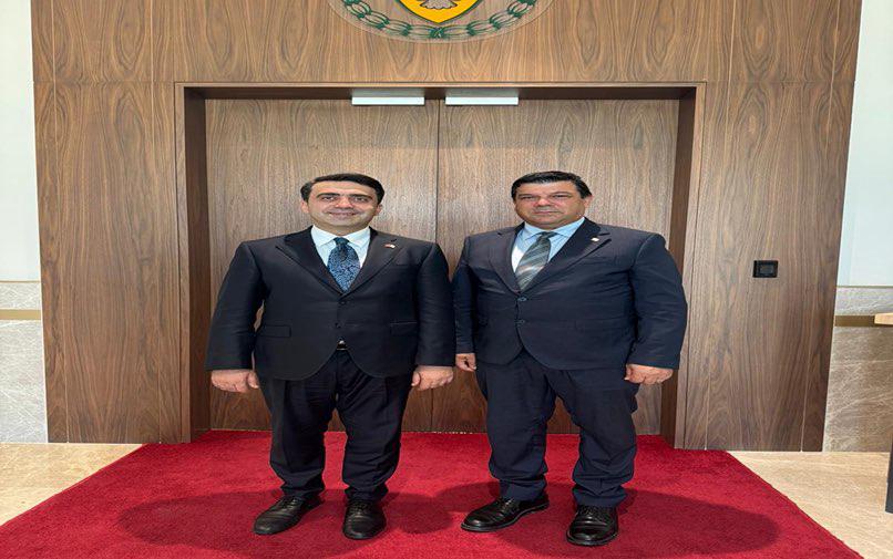DAÜ Rektörü Kılıç, Yurtdışı Türkler ve Akraba Topluluklar Başkanı Turus ile bir araya geldi