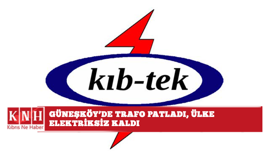 Güneşköy’de trafo patladı, ülke elektriksiz kaldı