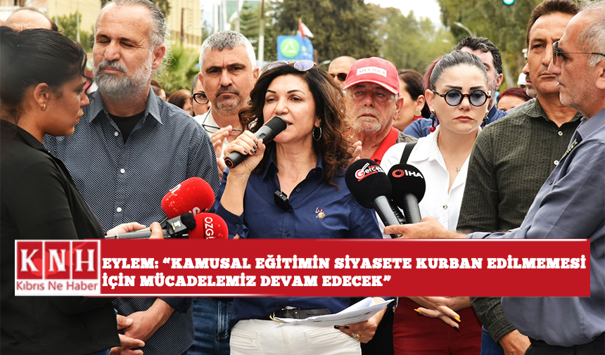 Eylem: “Kamusal eğitimin siyasete kurban edilmemesi için mücadelemiz devam edecek”