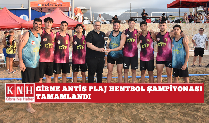 Girne Antis Plaj Hentbol Şampiyonası tamamlandı
