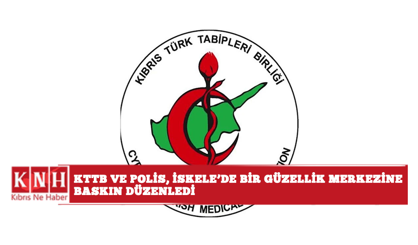 KTTB ve polis, İskele’de bir güzellik merkezine baskın düzenledi