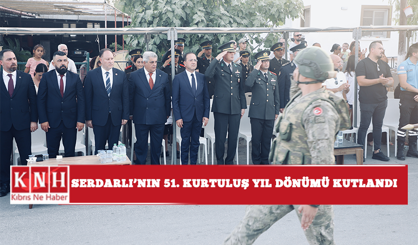 Serdarlı’nın 51. kurtuluş yıl dönümü kutlandı