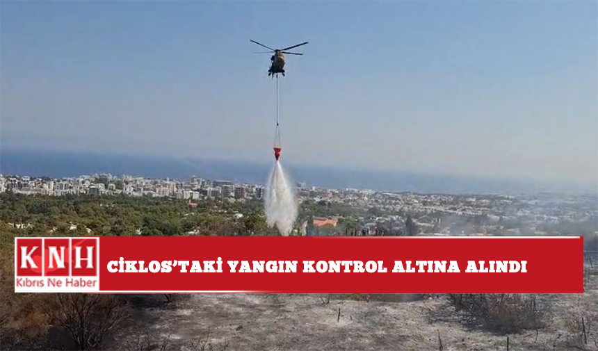 Ciklos'taki yangın kontrol altına alındı