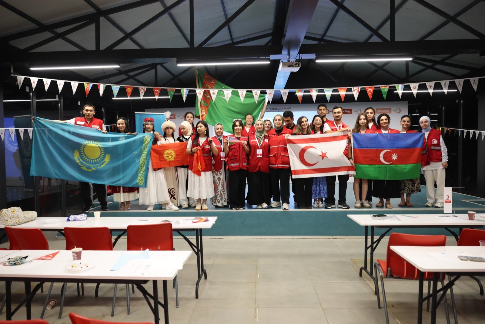 DAÜ Türk Devletleri Kızılay-Kızılhaç Ağı Gönüllülük Kampı’na katıldı