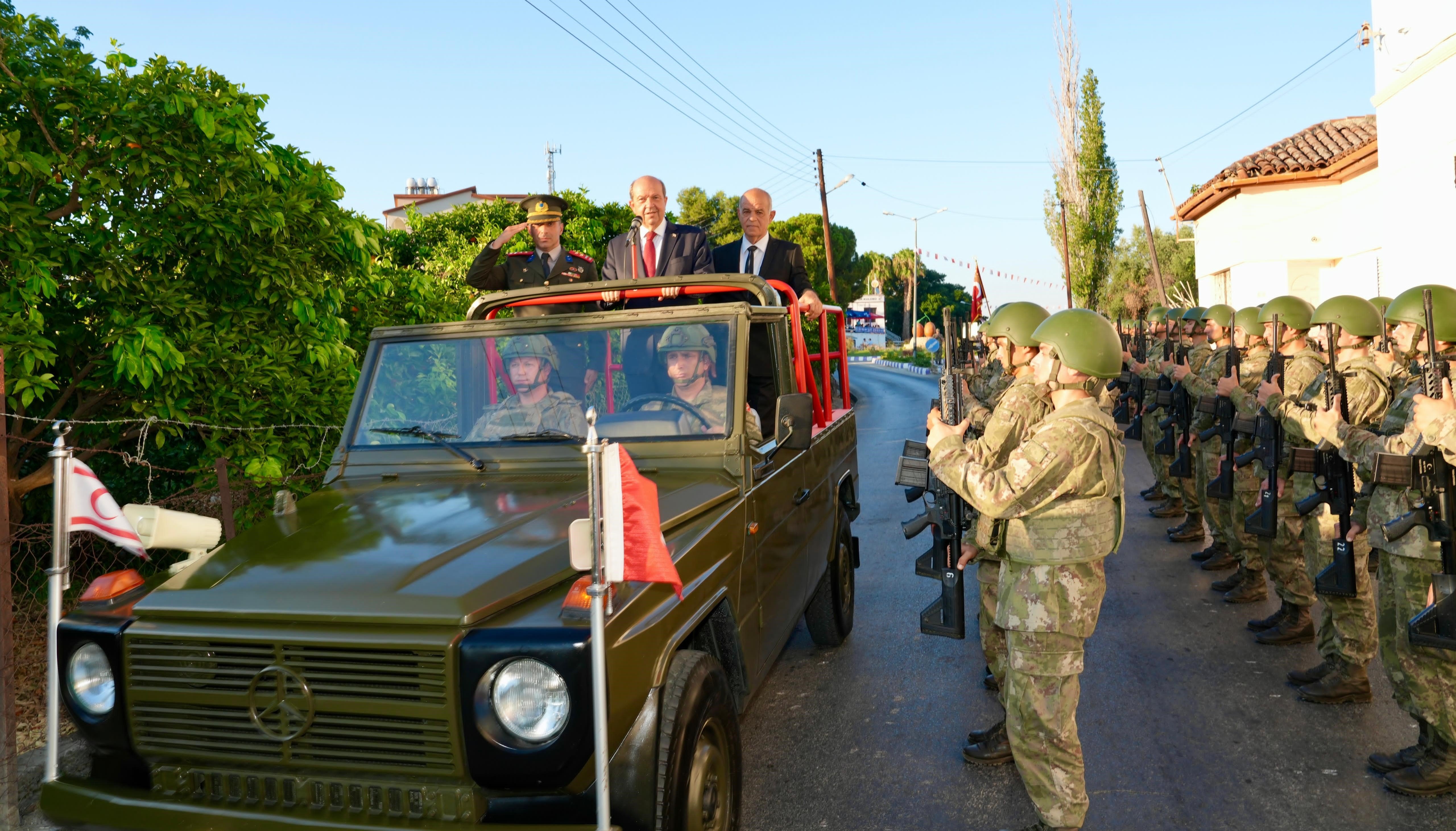 Lefke’nin kurtuluşu kutlandı, şehitler anıldı