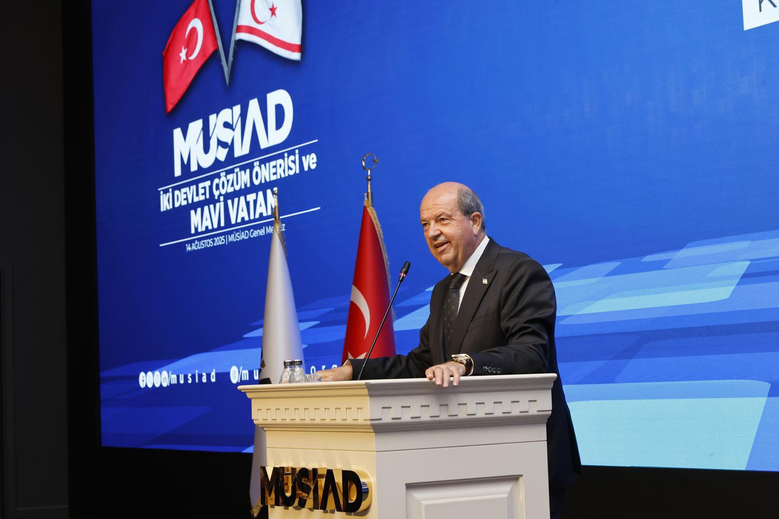 Tatar'dan MUSİAD'da iki devletlilik vurgusu