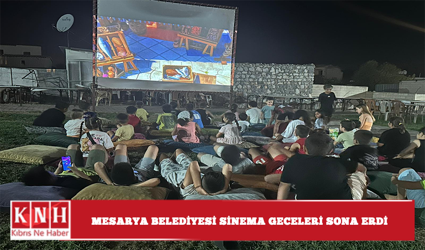 Mesarya Belediyesi Sinema Geceleri sona erdi