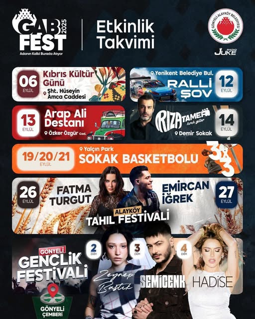 Adanın kalbi yine Gabfest 2025’te atacak
