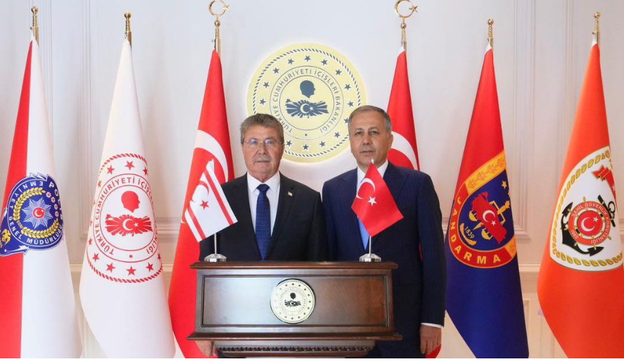 Başbakan Üstel, Türkiye İçişleri Bakanı Yerlikaya ile görüştü