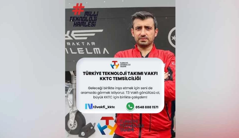 T3 Vakfı KKTC Temsilciliği gönüllülerini bekliyor
