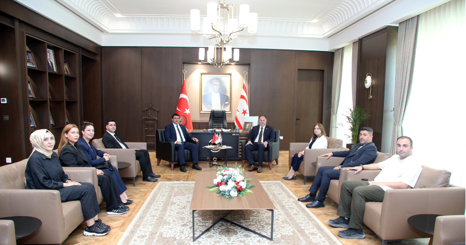 Öztürkler, Malatya Gençlik ve Eğitim Derneği'ni kabul etti