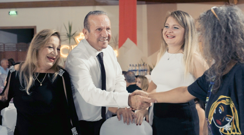 Demokrat Parti’den Ersin Tatar’a destek yemeği
