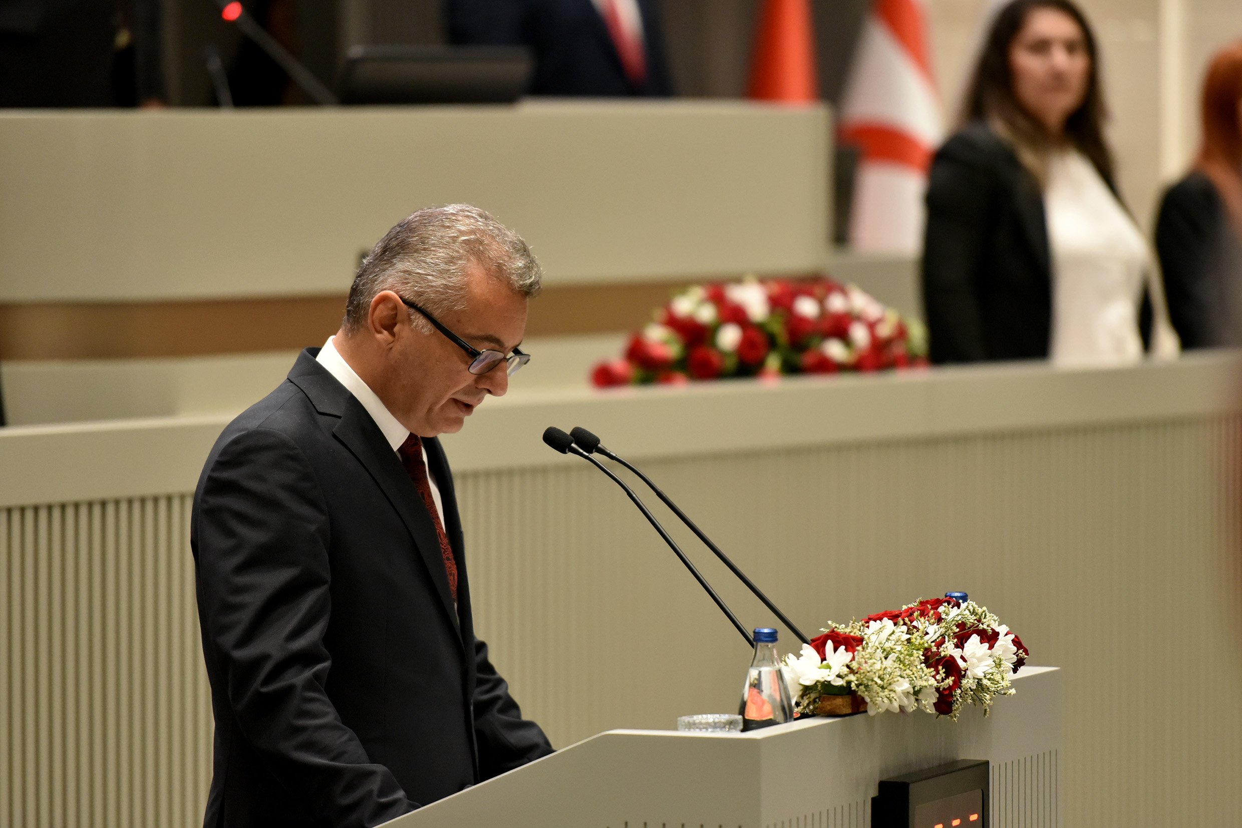 Cumhurbaşkanı Tufan Erhürman Meclis’te ant içti
