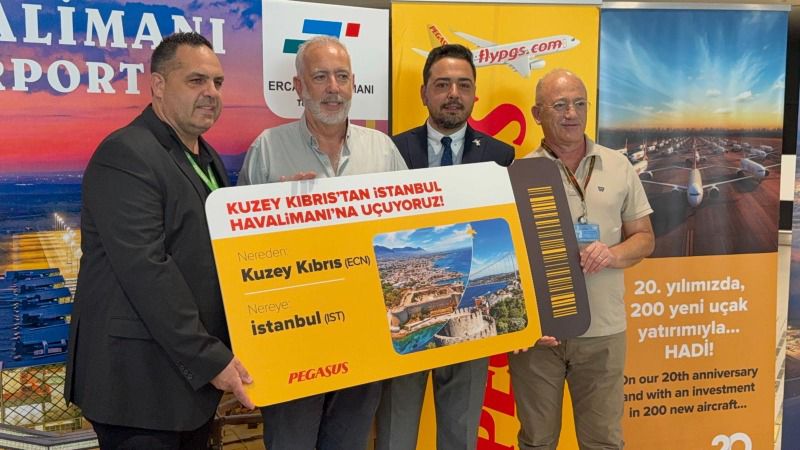 Pegasus, Ercan’dan İstanbul Havalimanı uçuşlarına başladı