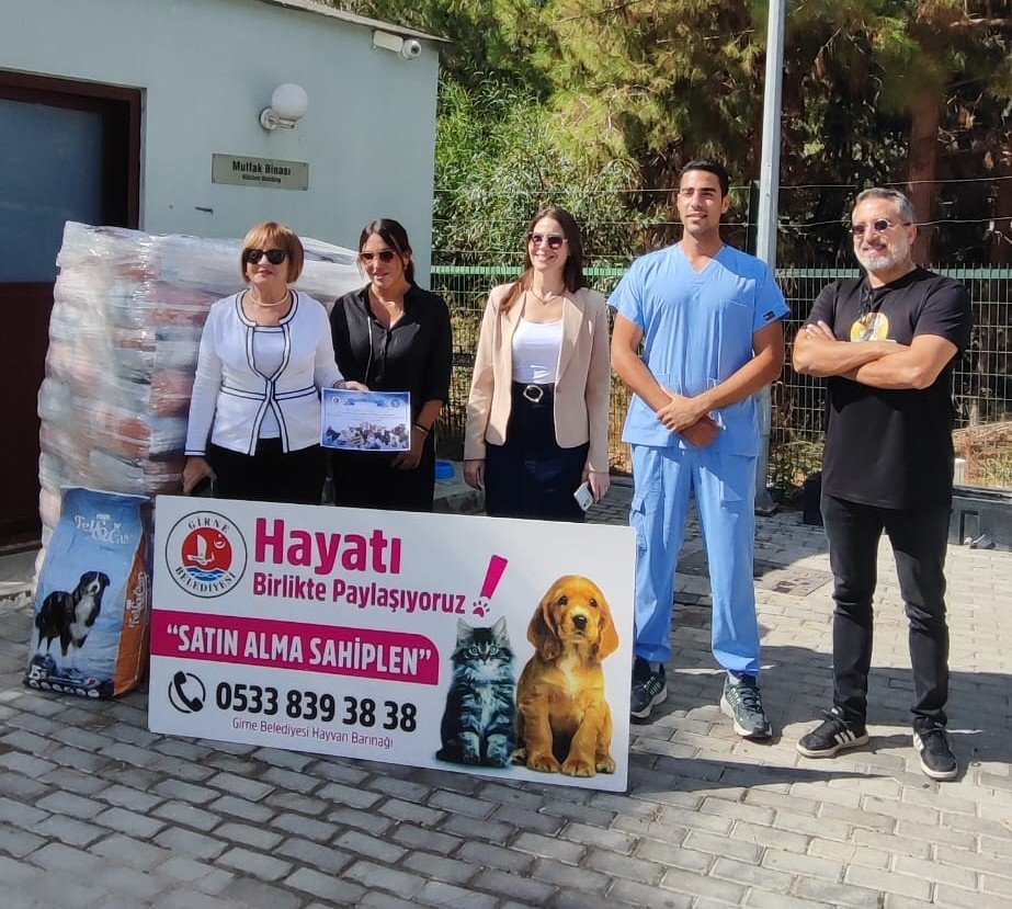 Merit’ten hayvan barınağına anlamlı katkı