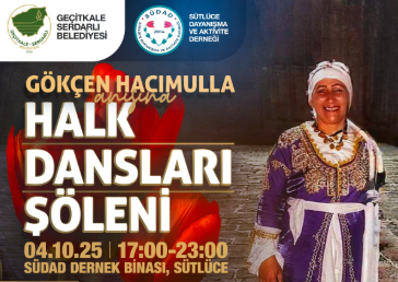 Gökçen Hacımulla anısına halk dansları şöleni bu akşam gerçekleşiyor