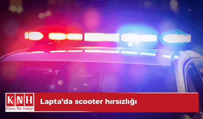Lapta’da scooter hırsızlığı