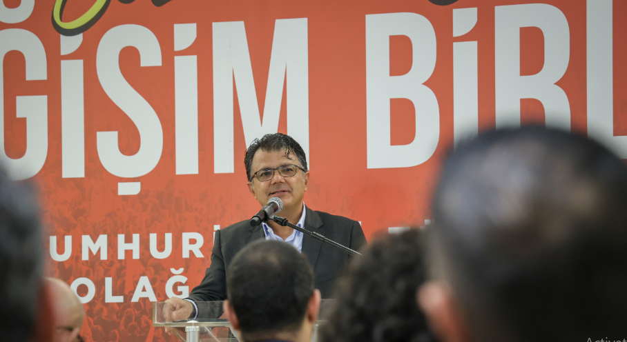 CTP’nin genel başkan adayları Girnelilerle buluştu