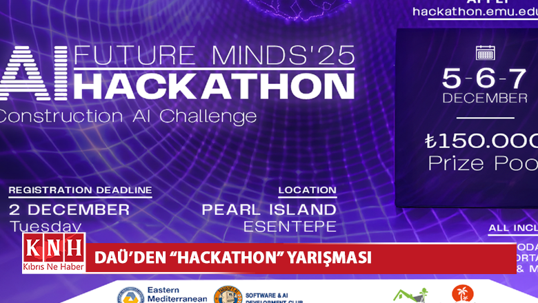 DAÜ’den yapay zekâ ve dijitalleşme odaklı “Hackathon” yarışması