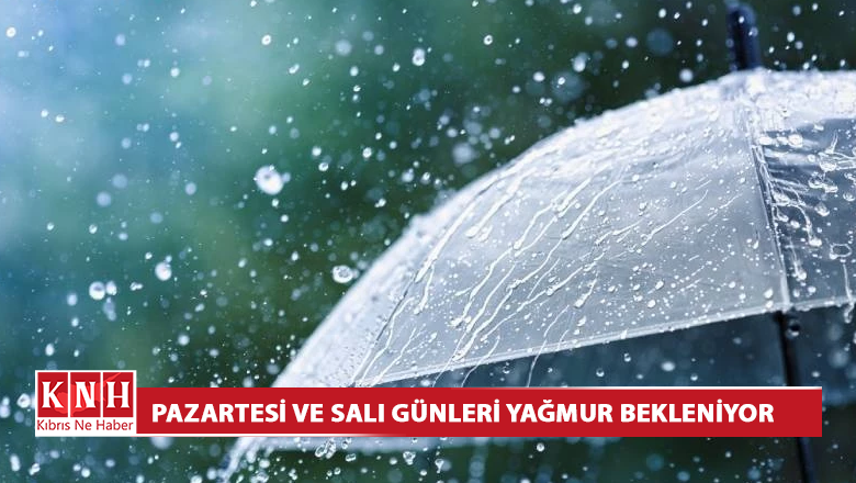 Hava serinliyor: Pazartesi ve salı yağmur bekleniyor