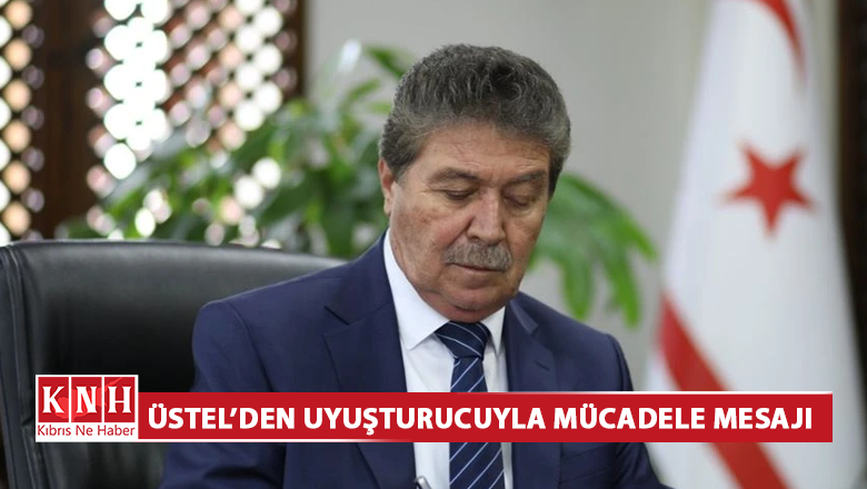 Ünal Üstel’den uyuşturucuyla mücadele mesajı: İnsanlarımızı hedef alan hiçbir yapıya geçit vermeyeceğiz!