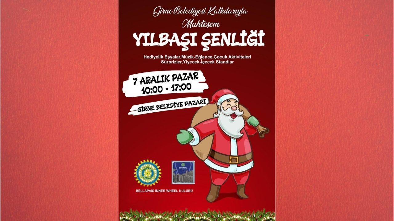 Girne'de pazar günü ‘Yılbaşı Şenliği’ düzenleniyor