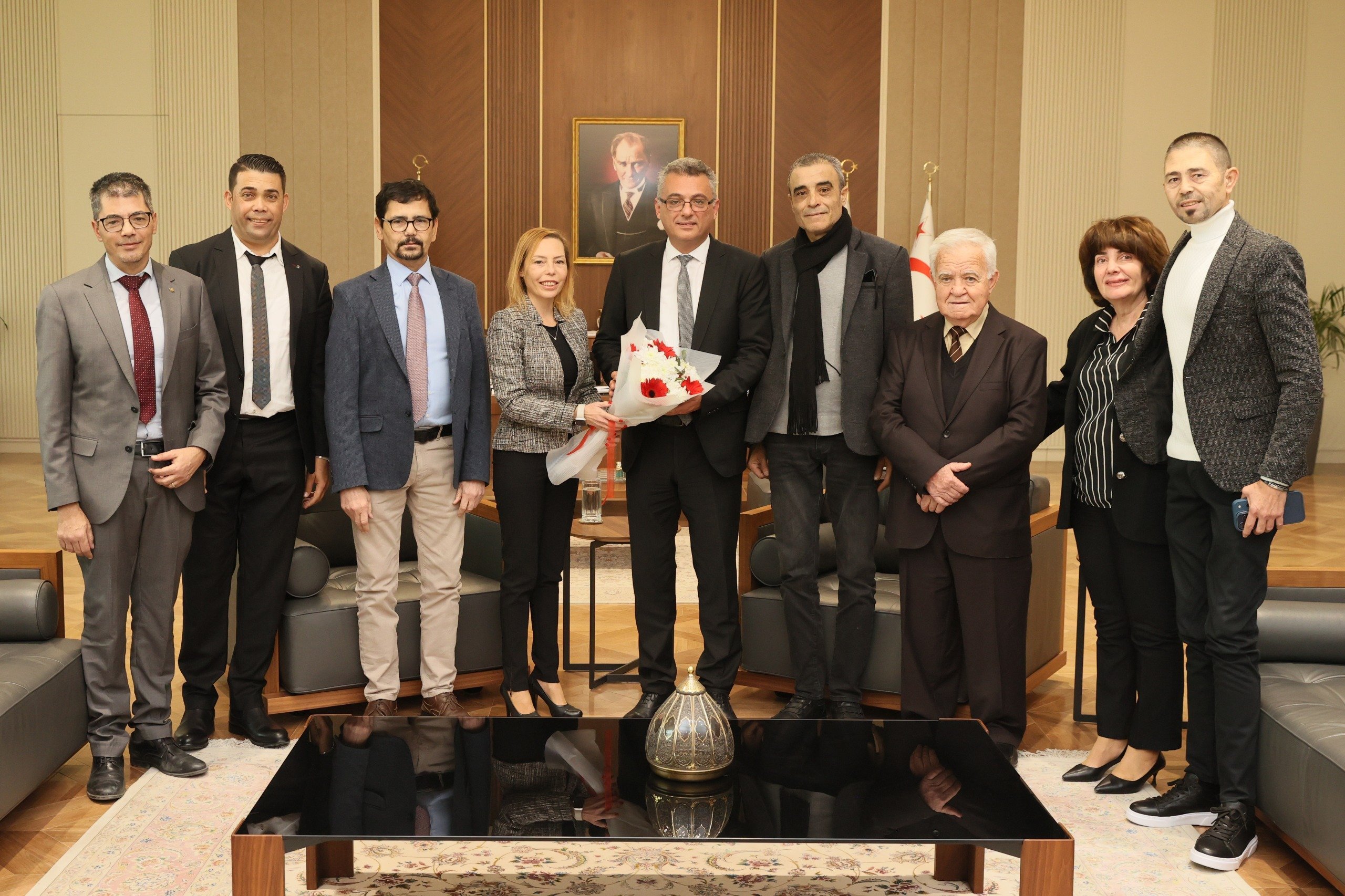 Erhürman, Thalassaemia Derneği heyetini kabul etti