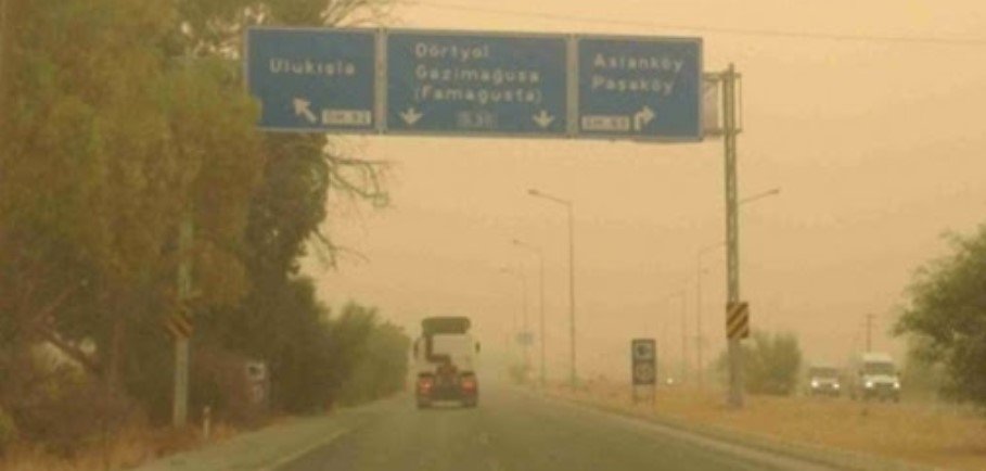 Tozlu hava geliyor