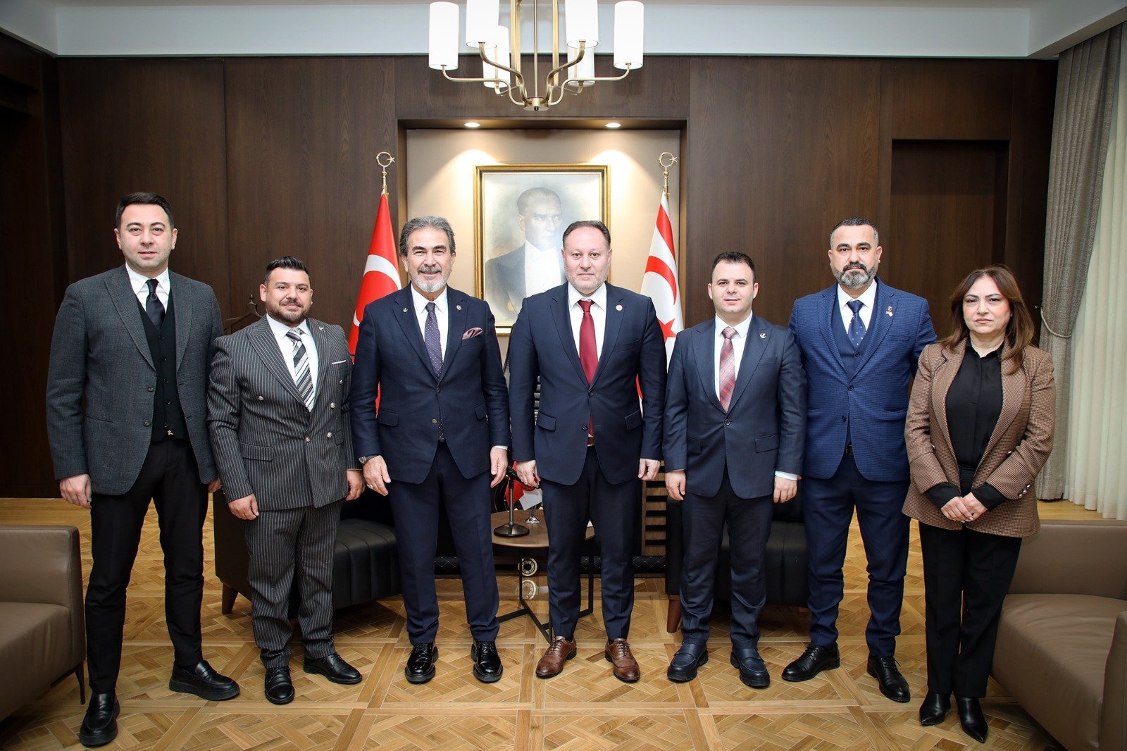 ÖZTÜRKLER: KKTC–TÜRKİYE İLİŞKİLERİ SİYASİ PARTİLERLE DAHA DA GÜÇLENİYOR