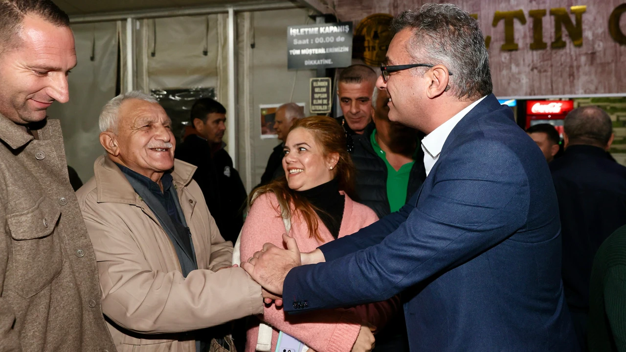 Cumhurbaşkanı Tufan Erhürman Gazimağusa’yı ziyaret etti, muhtarlar ve halkla buluştu