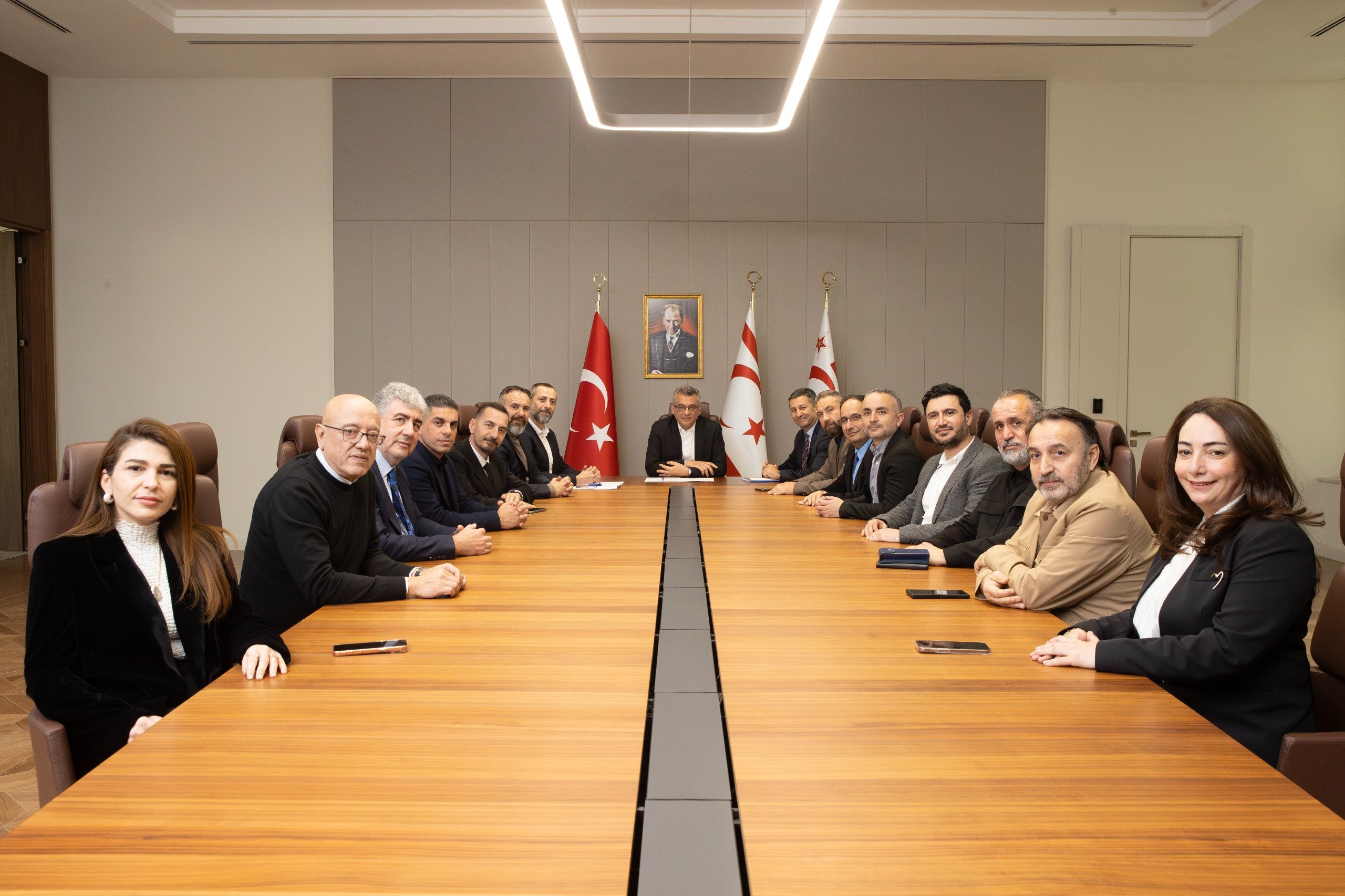 Cumhurbaşkanı Tufan Erhürman, Ortak Vizyon Platformunu kabul etti