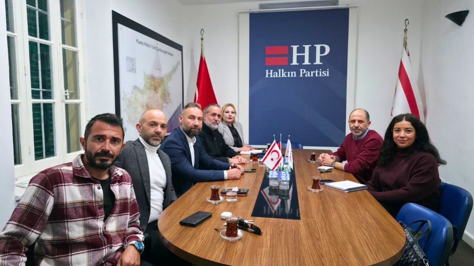 KTÖS yürütme kurulu Halkın Partisi’ni ziyaret etti