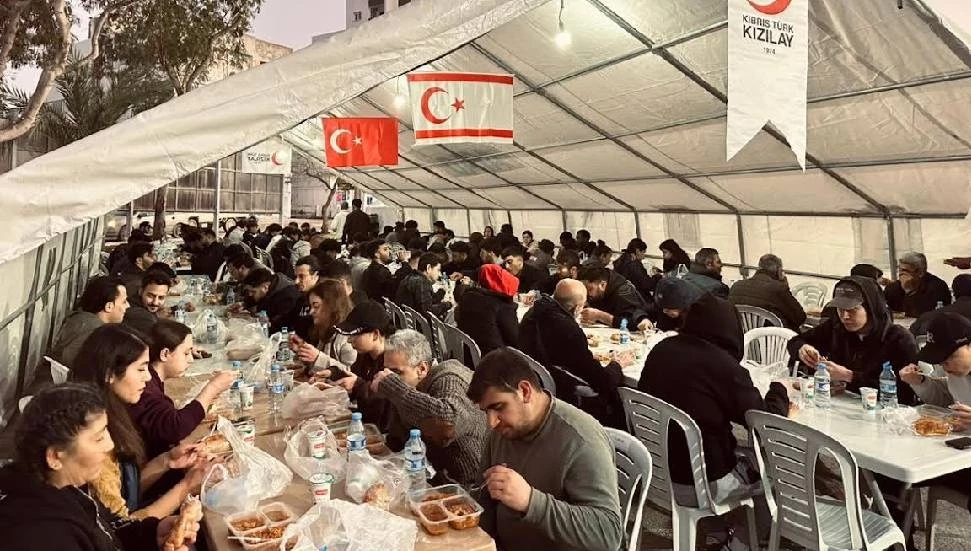 Kıbrıs Türk Kızılayı’ndan Ramazan boyunca Lefkoşa’da iftar ve insani yardım seferberliği