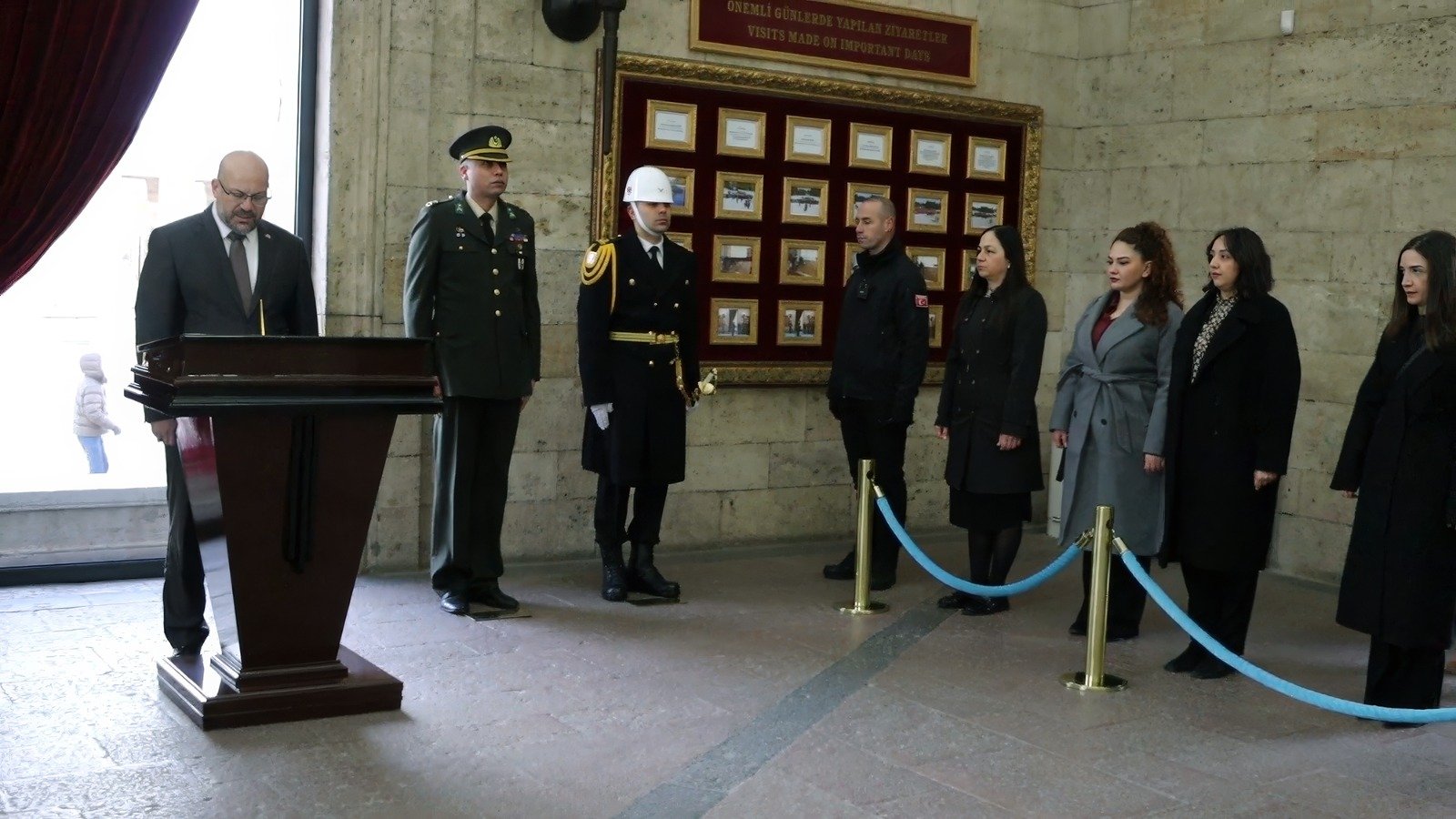 Meclis komitesi’nden anıtkabir’e ziyaret