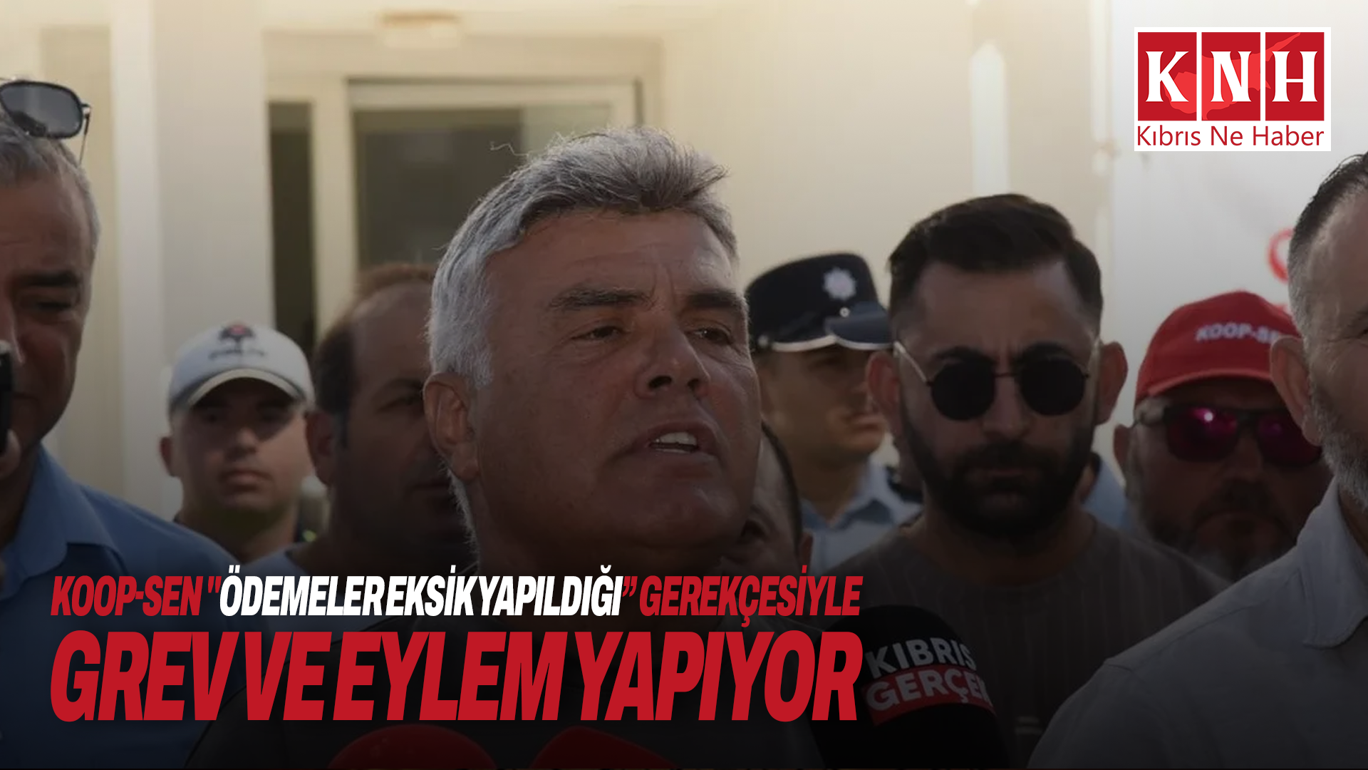 Koop-Sen "ödemeler eksik yapıldığı” gerekçesiyle grev ve eylem yapıyor