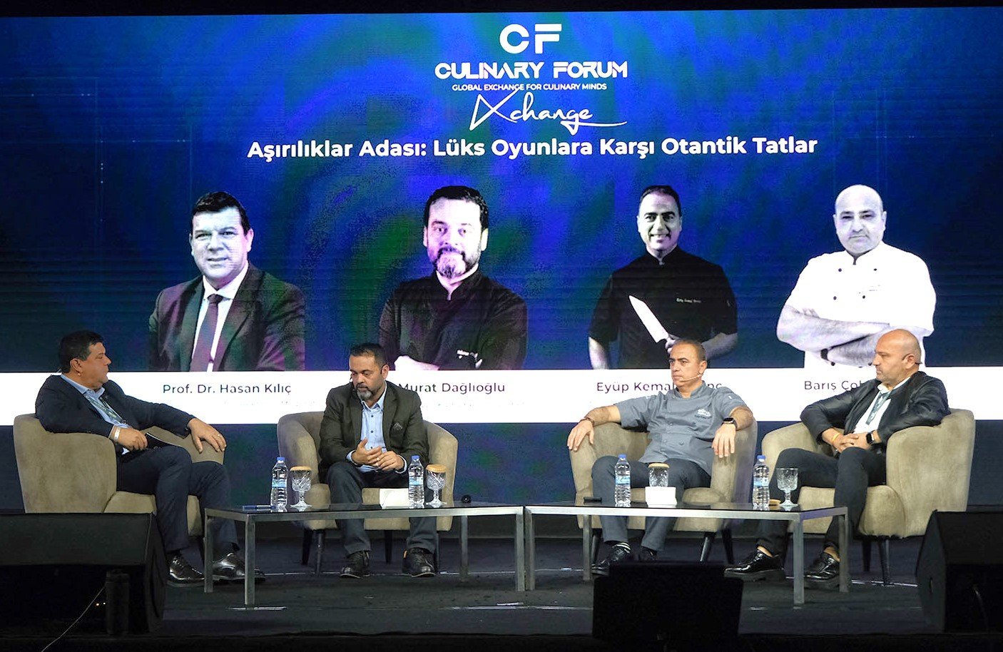 DAÜ Rektörü Prof. Dr. Hasan Kılıç Antalya’da düzenlenen “4. Culinary Forum”a katıldı