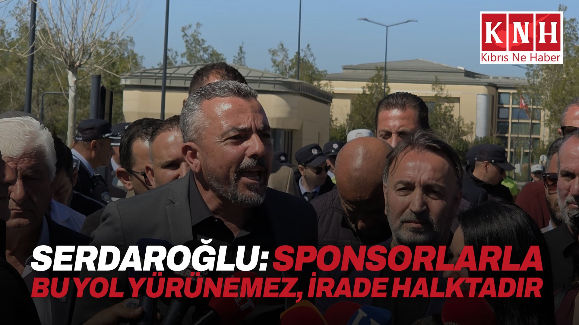Serdaroğlu: Sponsorlarla bu yol yürünemez, irade halktadır
