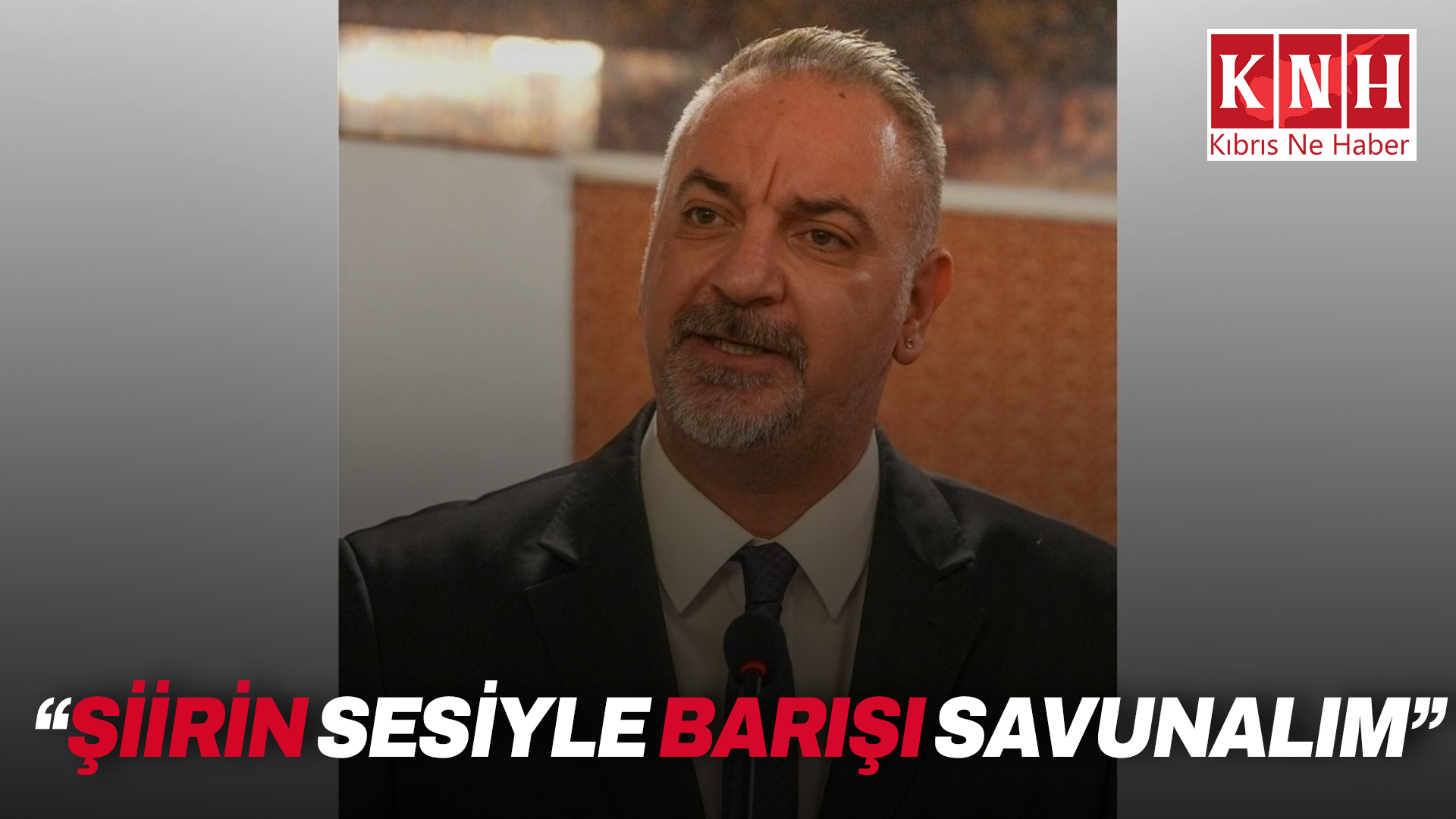 “Şiirin sesiyle barışı savunalım”