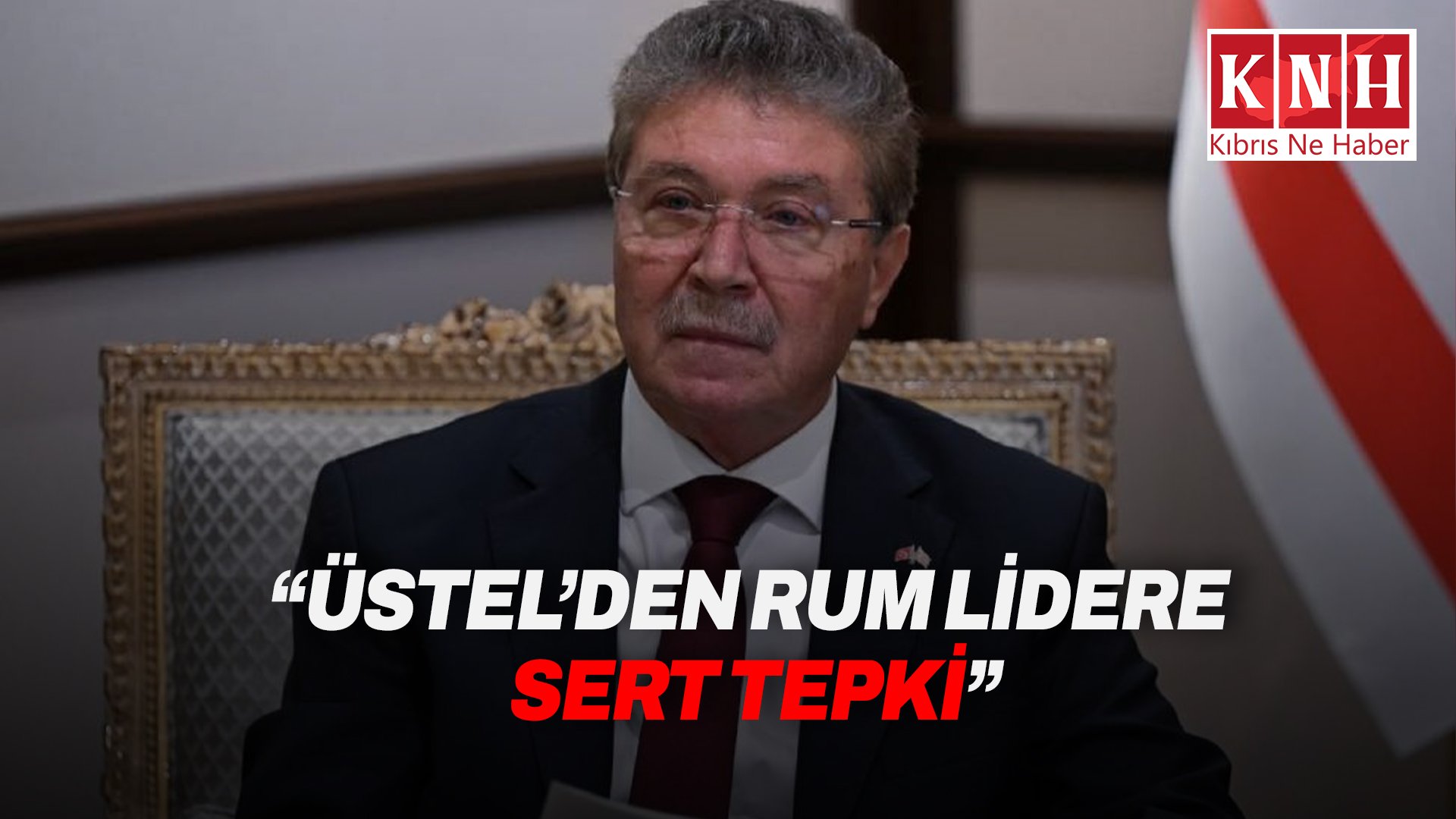 Üstel’den Hristodulidis’e sert tepki: “1821’den 1963’e uzanan zihniyet aynıdır”
