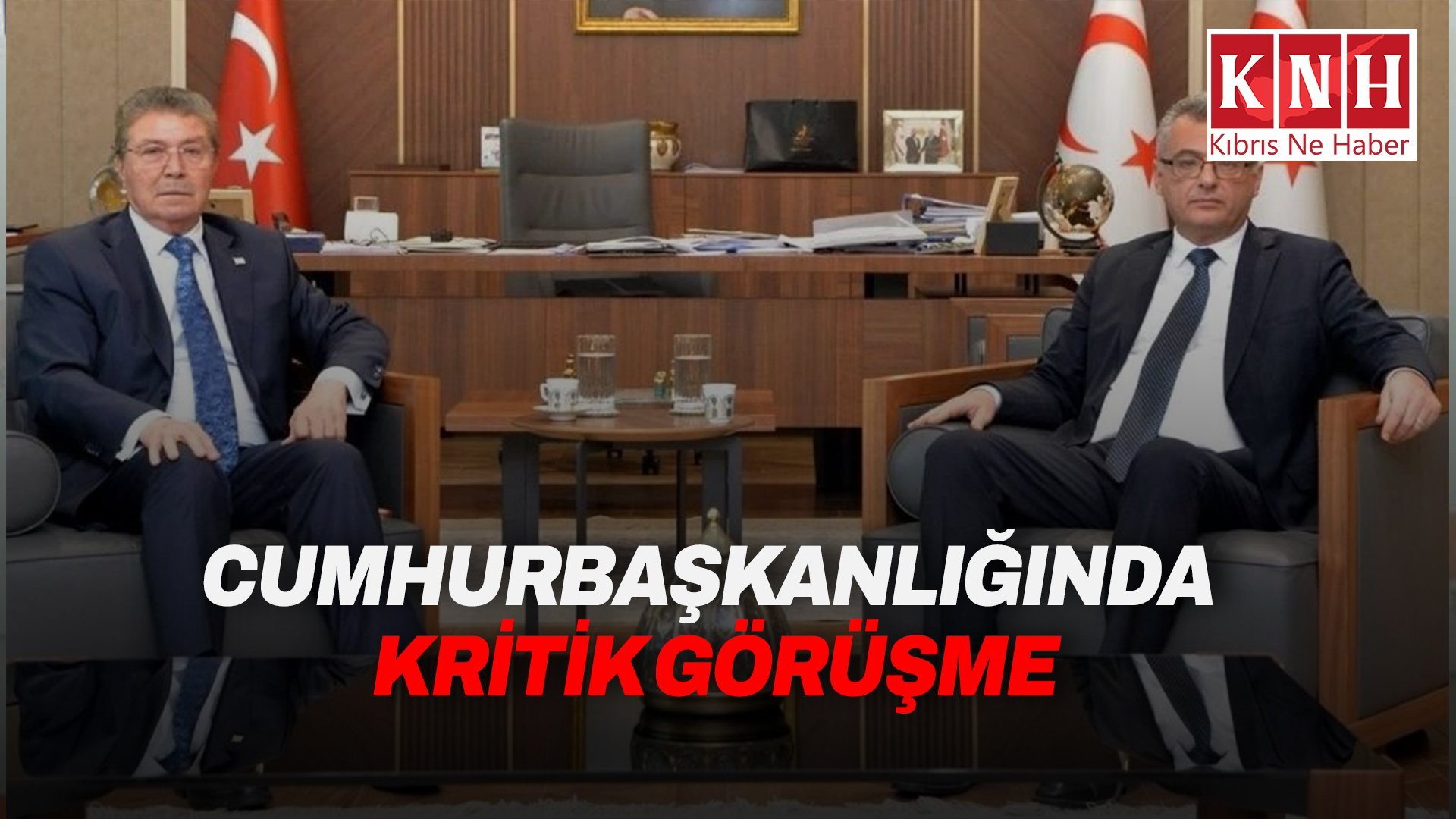 Cumhurbaşkanı Tufan Erhürman, Başbakan Ünal Üstel ile görüştü