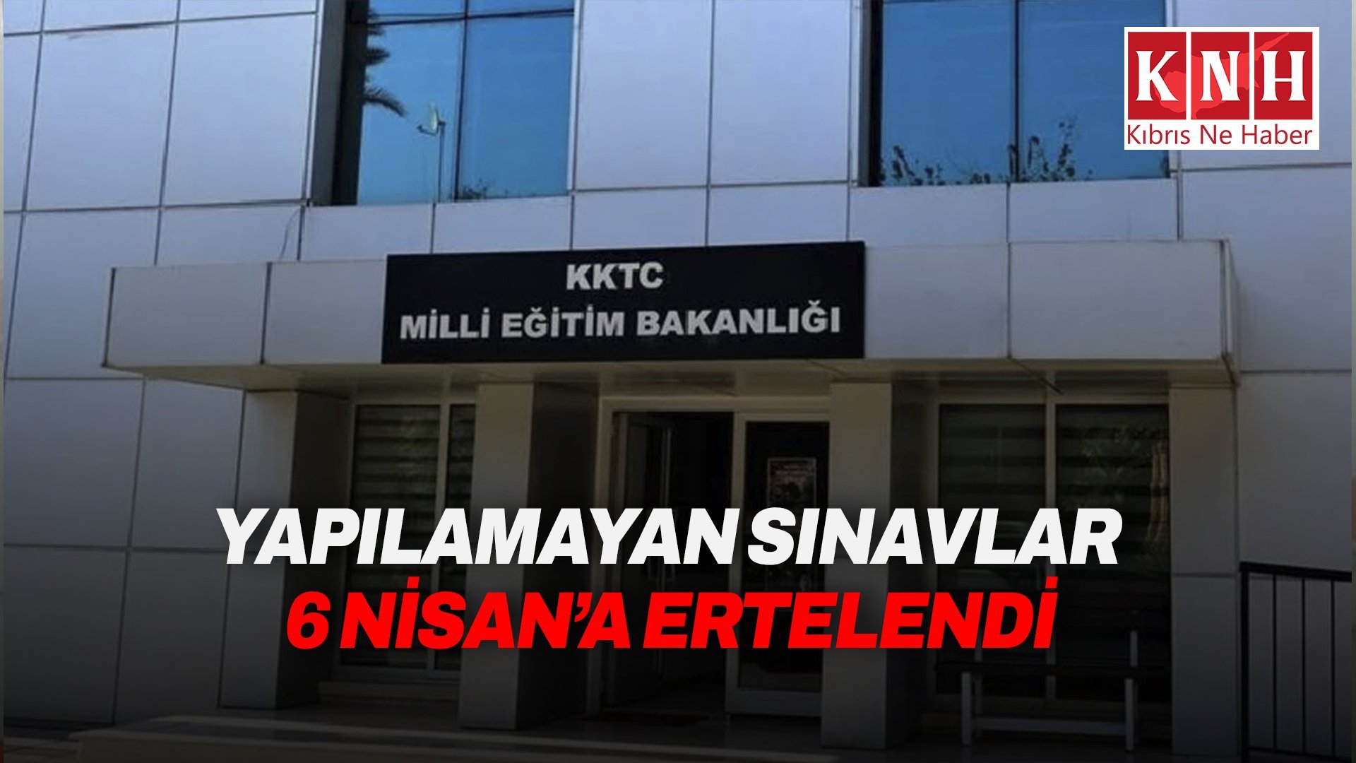 Milli Eğitim Bakanlığı: Bugün yapılamayan sınavlar, 6 Nisan'da yapılacak