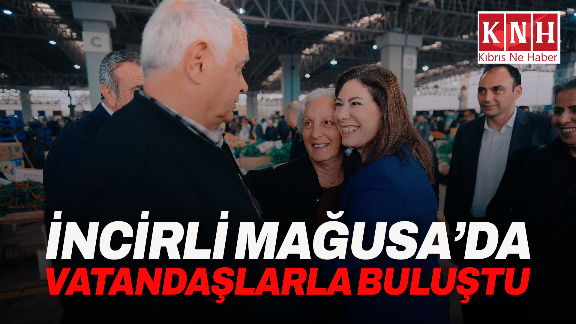 İncirli, Mağusa’da vatandaşlarla bayramlaştı